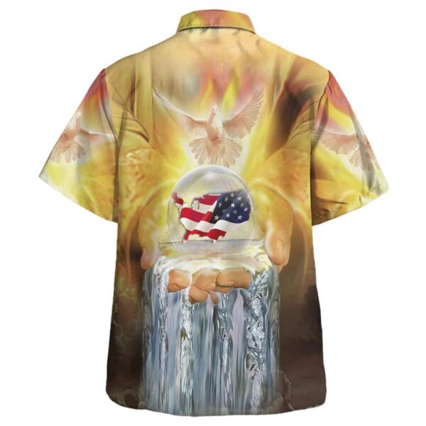 Jesus America Hawaiian Shirt for Men – Christian Gift – One Nation Under God