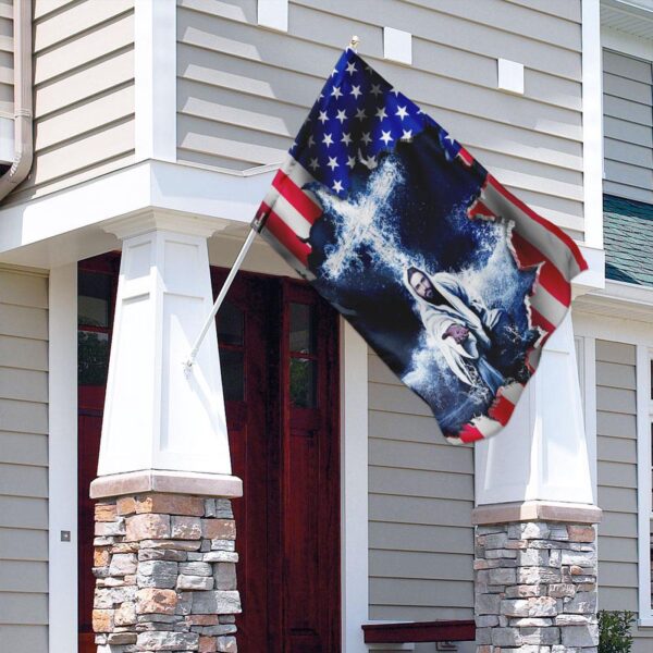 Jesus American Flag: Patriotic Christian Home Decor