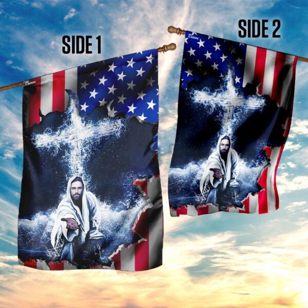 Jesus American Flag: Patriotic Christian Home Decor