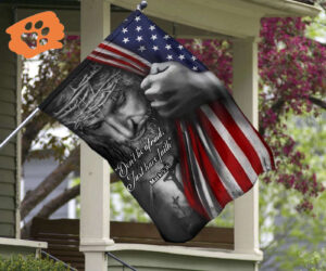 Jesus American Flag Don’t Be Afraid Just Have Faith Christian Flag Jesus Quotes On Faith