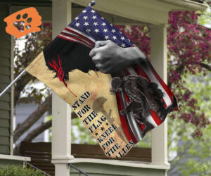 Jesus American Flag Stand For The Flag Kneel For THe Gross