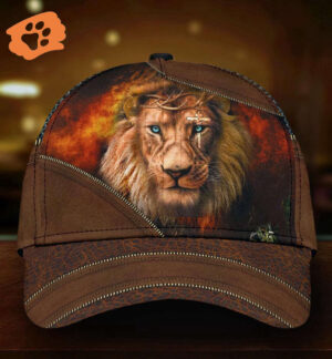 Jesus And Awesome Lion Classic Cap - Gift 2025 for Men Women