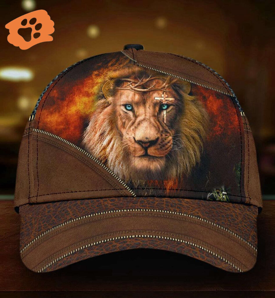 Jesus And Awesome Lion Classic Cap – Gift 2025 for Men Women Jesus And Awesome Lion Classic Cap – Gift 2025 for Men Women