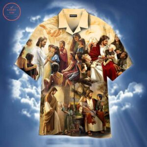Jesus & Children Worldwide Hawaiian Shirt: Unique & Colorful Design