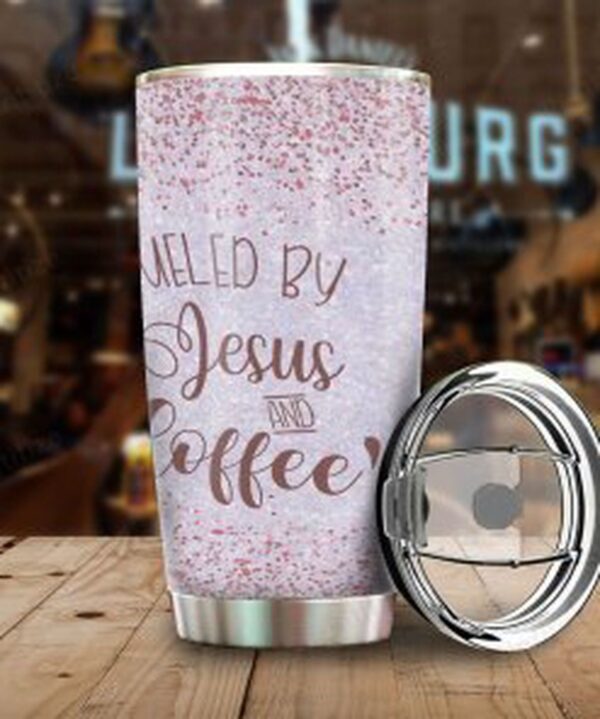 Jesus And Coffee Stainless Steel Tumbler – Jesus Lover Men Women