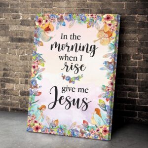 Jesus And I – Special Christian Canvas Jesus Gift 1