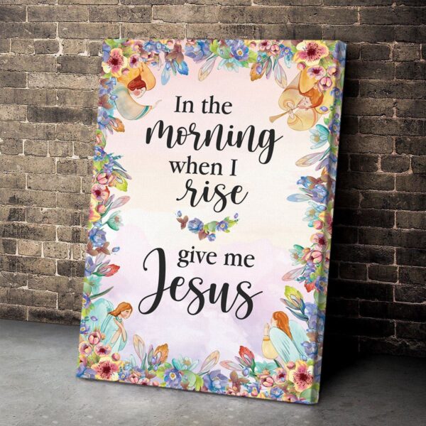 Jesus And I – Special Christian Canvas Jesus Gift