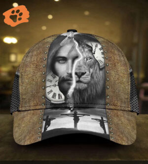 Jesus And Lion Classic Cap ML .CML - Gift 2025 for Men Women
