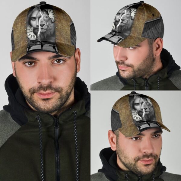 Jesus And Lion Classic Cap ML .CML – Gift 2025 for Men Women