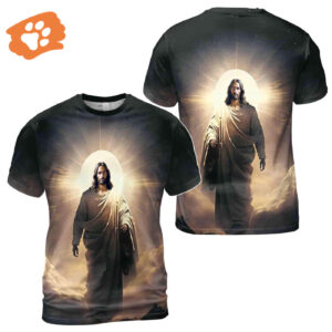 Jesus Aureola Jesus Come To The Sheep Men's T-shirt S-5XL