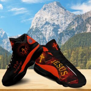 Jesus Basketball Shoes, Faith Hope Love Running Shoes, Christian Cross Footwear Unisex, Mom Dad Gifts 3