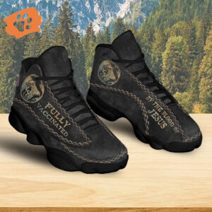 Jesus Basketball Shoes, Fully Vaccinated By Blood Of Jesus, Jesus Christian Cross Shoes, Christian Unisex Sneaker, Religious Gift For Love Ones