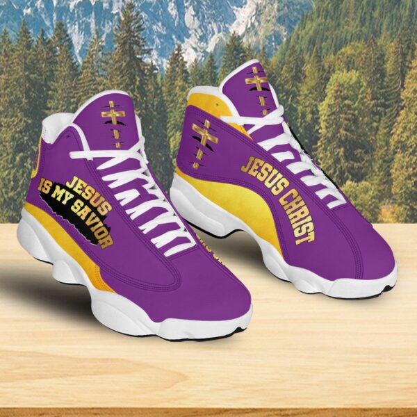 Jesus Basketball Shoes, Jesus Is My Savior Running Footwear, Cross Christian Faith Religious Gifts