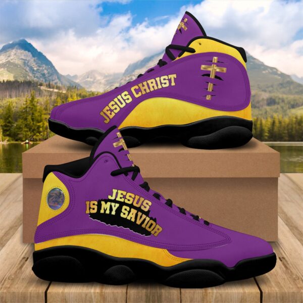 Jesus Basketball Shoes, Jesus Is My Savior Running Footwear, Cross Christian Faith Religious Gifts