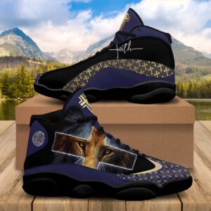 Jesus Basketball Shoes, Lion Of Judah, Christian Unisex Sneaker, Religious Gift For Family, Jesus Lovers Shoes 3