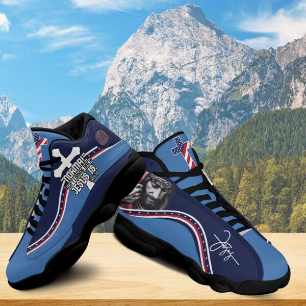 Jesus Basketball Shoes, Normal Isn’t Coming Back, Christian Unisex Sneaker, Religious Gift For Family