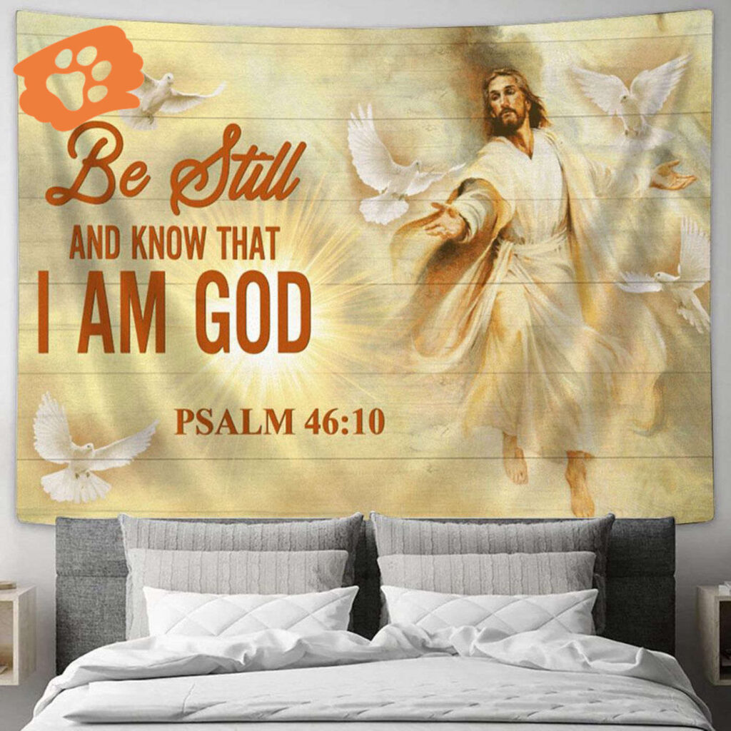 Jesus Be Still Large Tapestry – Christian Religious Art Prints Jesus Be Still Large Tapestry – Christian Religious Art Prints