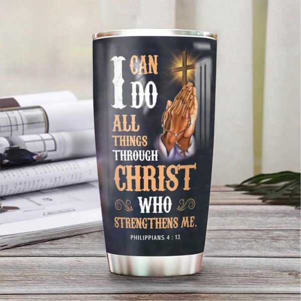 Jesus Bible Personalized Stainless Steel Tumbler – Jesus Lover Men Women