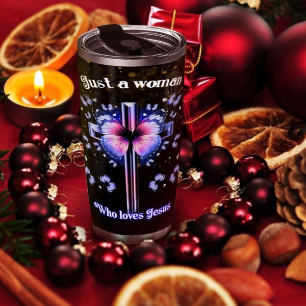 Jesus Butterfly Lover Personalized Stainless Steel Tumbler – Jesus Lover Men Women