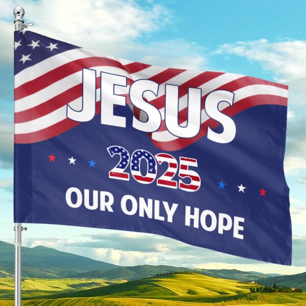 Jesus Christ American Flag 2025: Patriotic Yard Decor & Gifts