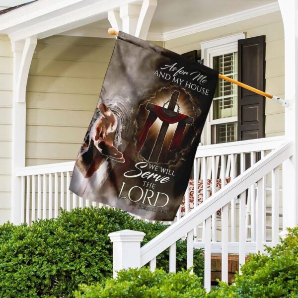 Jesus Christ House Flags: Christian Scripture Garden Banner