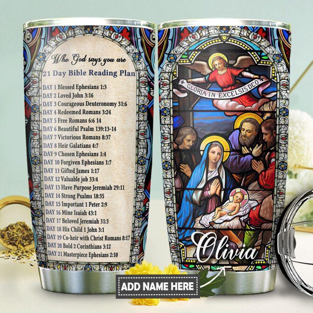 Jesus Christ Family Personalized Stainless Steel Tumbler – Jesus Lover Men Women Jesus Christ Family Personalized Stainless Steel Tumbler – Jesus Lover Men Women