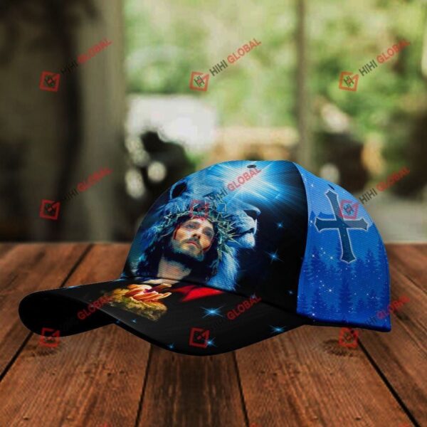 Jesus Christ God Faith Classic 3d CapAll Over Printed Trucker Classic Hats Gift