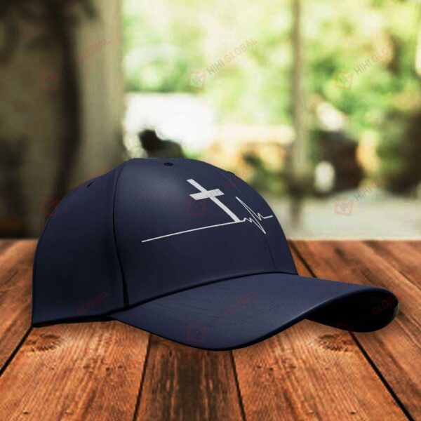 Jesus Christ God Hearbeat Classic 3d Cap ALL OVER PRINTED