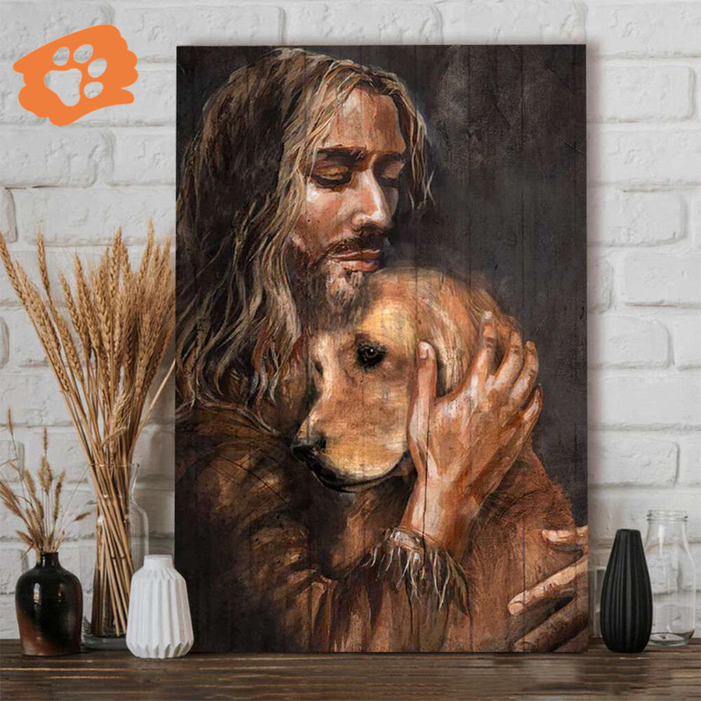 Jesus Christ Hugging a Hug Poster for Home Decor Gift Jesus Christ Hugging a Hug Poster for Home Decor Gift