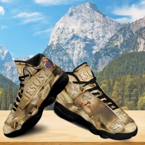 Jesus Christ Lion Running Shoes, Lamb Of God Basketball Shoes, God Savior Christian Religious Footwear Unisex 1