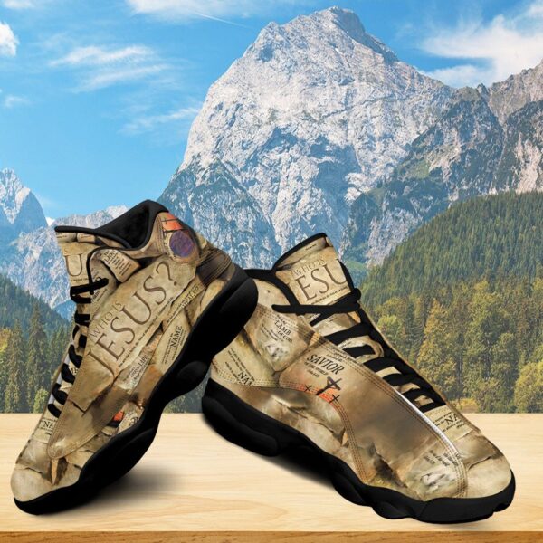 Jesus Christ Lion Running Shoes, Lamb Of God Basketball Shoes, God Savior Christian Religious Footwear Unisex