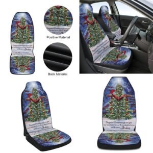 Jesus Christ Christmas Car Seat Covers - The Perfect Car Decor Gift! 1