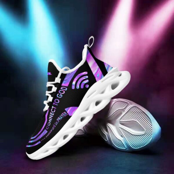 Jesus Connect To God Yezy Running Sneakers Gift for Men Women