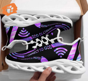 Jesus Connect To God Yezy Running Sneakers Gift for Men Women