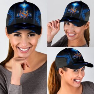 Jesus Cross Blue Saved My Life Classic Cap - Gift 2025 for Men Women 1