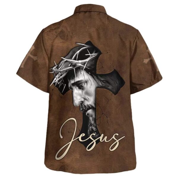 Christian Hawaiian Shirt: Jesus Cross Gift for Men – Perfect for Christian Friends