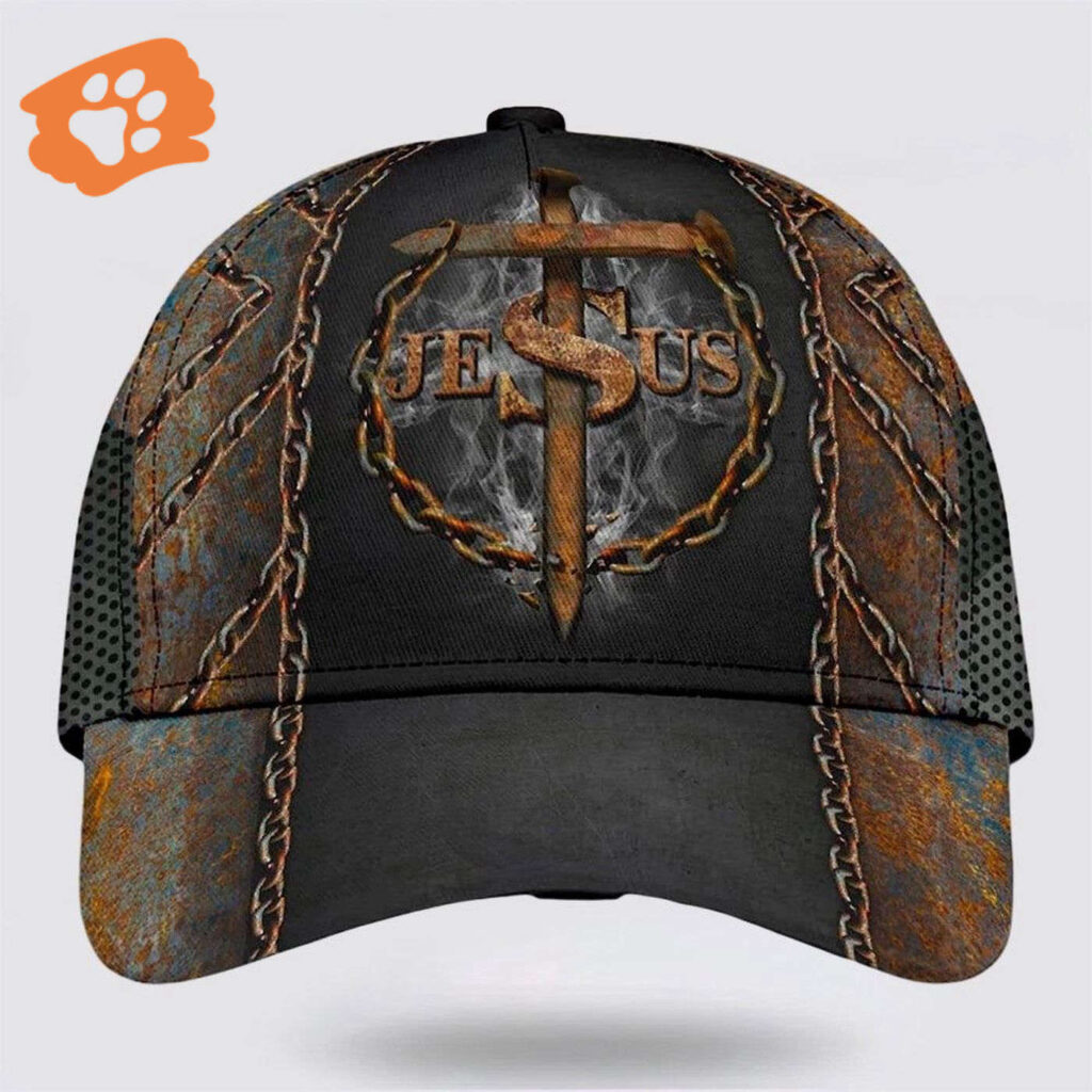 Jesus Cross Nails Baseball Cap Hat Trucker Classic Hats Gift Jesus Cross Nails Baseball Cap Hat Trucker Classic Hats Gift