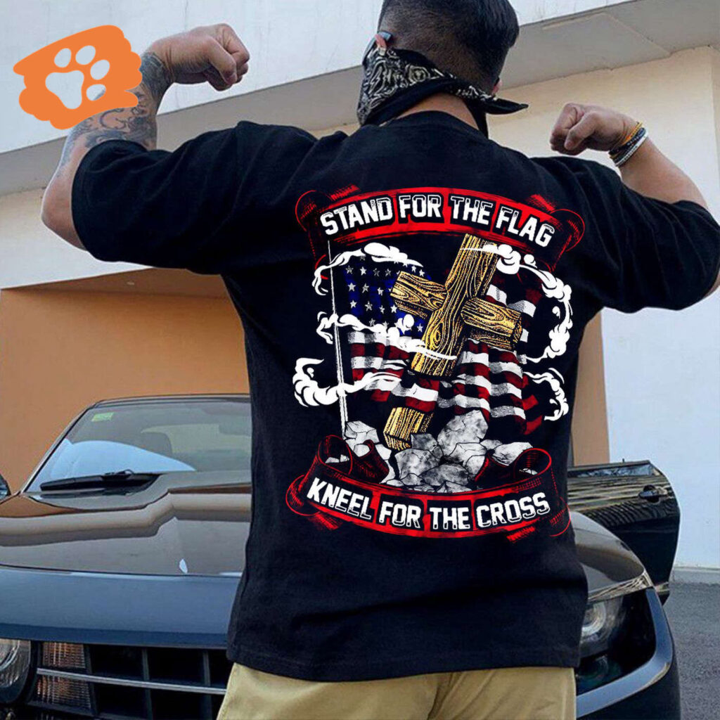 Jesus Cross USA Flag Shirt – Stand For The Flag Christian Gifts Unisex Tshirt Hoodie Sweatshirt Mug Jesus Cross USA Flag Shirt – Stand For The Flag Christian Gifts Unisex Tshirt Hoodie Sweatshirt Mug
