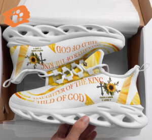 Jesus Daughter Of The King Yezy Running Sneakers Gift for Men Women