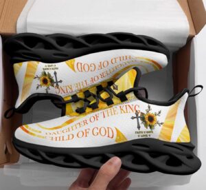 Jesus Daughter Of The King Yezy Running Sneakers Gift for Men Women 1