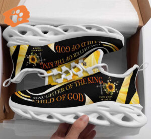 Jesus Daughter Of The King Yezy Running Sneakers Gift for Men Women