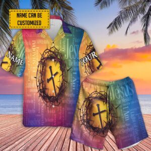 Jesus Lovers Gift: Crown of Thorns Unisex Polo & Hawaiian Shirts - Vacation & Summer Essentials 3