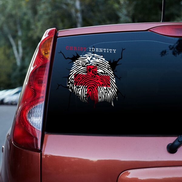 Jesus DNA 3D Vinyl Car Decal Sticker – Car Decor Gift