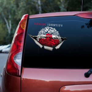 Jesus DNA 3D Vinyl Car Decal Sticker - Car Decor Gift 3