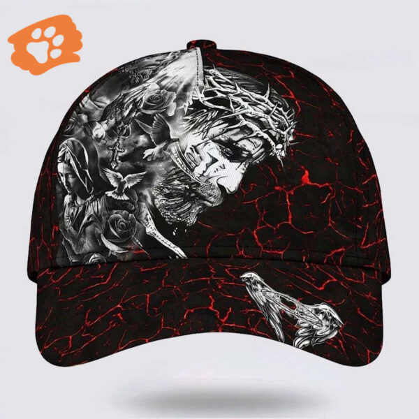 Jesus Face Baseball Cap Hat  Trucker Classic Hats Gift