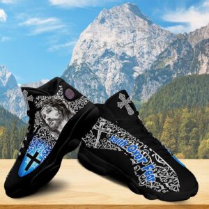 Jesus Faith Over Fear Basketball Shoes For Jesus Lovers, Christian Cross Running Footwear, Religious Gift 3