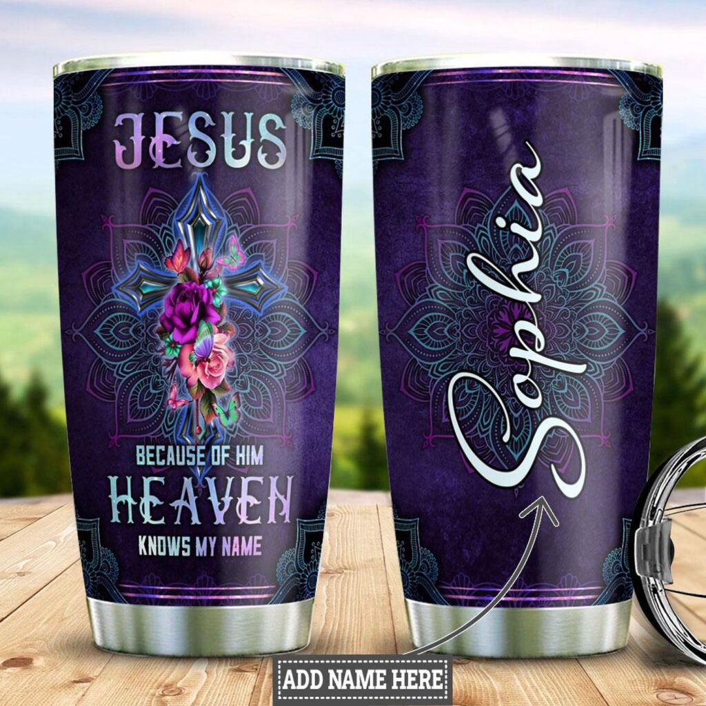 Jesus Faith Personalized Stainless Steel Tumbler – Jesus Lover Men Women Jesus Faith Personalized Stainless Steel Tumbler – Jesus Lover Men Women