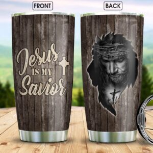Jesus Faith Stainless Steel Tumbler - Jesus Lover Men Women