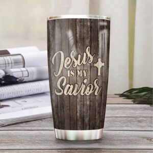 Jesus Faith Stainless Steel Tumbler - Jesus Lover Men Women 3