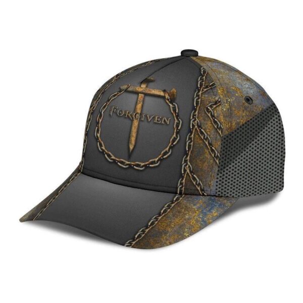 Jesus Forgiven Classic Cap 3D, Unisex Hat, Classical Cap, Women And Men Cap